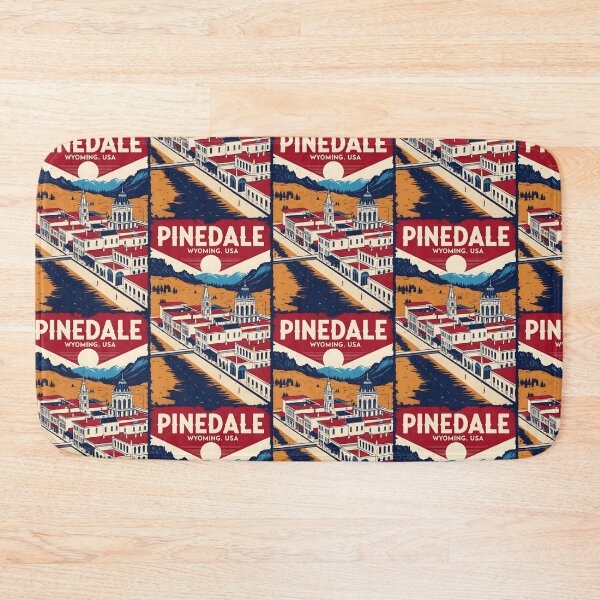 Item preview, Pinedale Wyoming 1950s USA Vintage Travel Tourism designed and sold by TravelersGems.