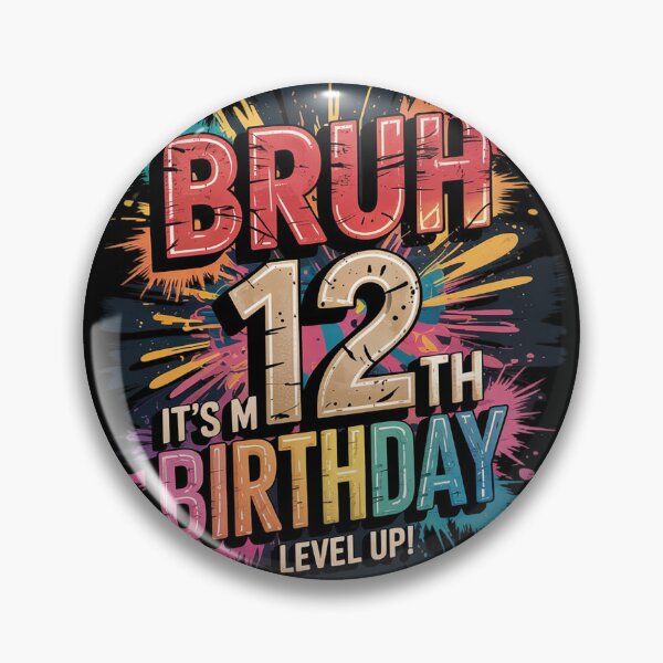 Item preview, Bruh It's My 12th Birthday12  designed and sold by KonstanKoraner.