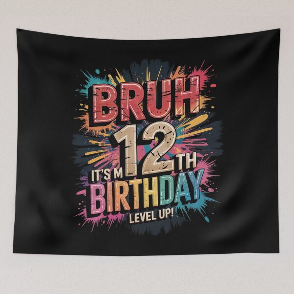 Item preview, Bruh It's My 12th Birthday12  designed and sold by KonstanKoraner.