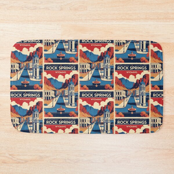 Item preview, Rock Springs Wyoming 1950s USA Vintage Travel Tourism designed and sold by TravelersGems.