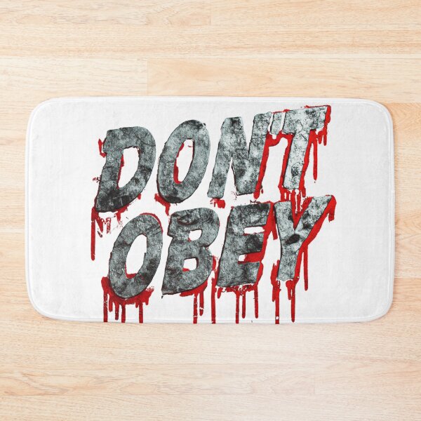 Item preview, DON’T OBEY – Bold Rebel Street Protest Art designed and sold by Tommy's Arts.