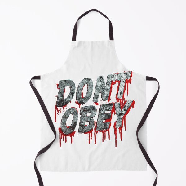 Item preview, DON’T OBEY – Bold Rebel Street Protest Art designed and sold by Tommy's Arts.