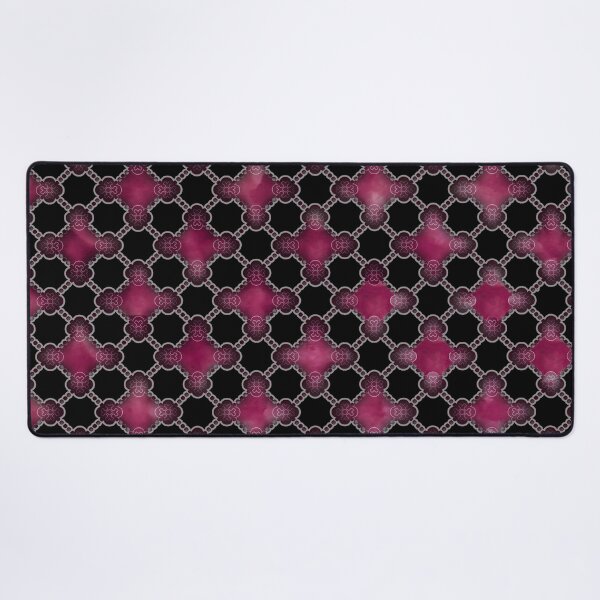 Item preview, Burgundy and Black Cross Pattern designed and sold by The Tinker Man's Daughter.
