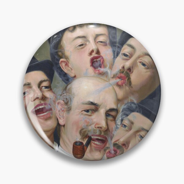 Item preview, The Jolly Smoking Men Chromolithograph designed and sold by mamiespaw.