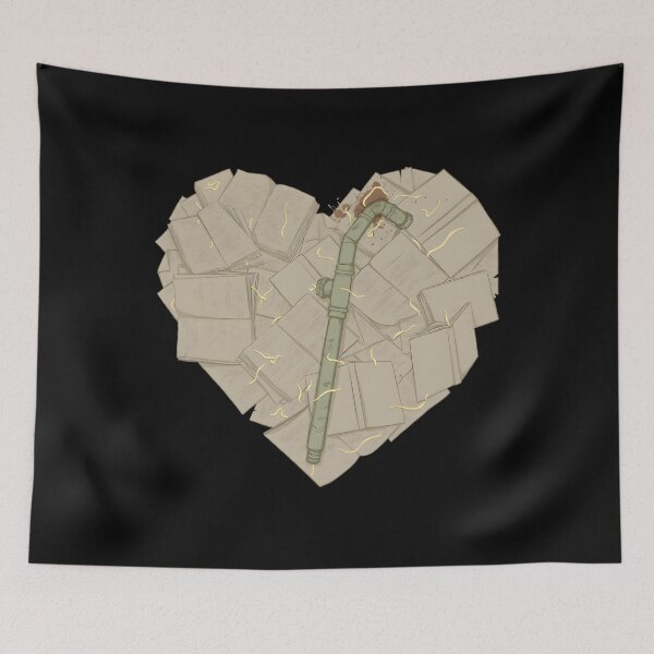Item preview, Extended Sounds (Heart Map Design) designed and sold by ThiagoRochaLima.