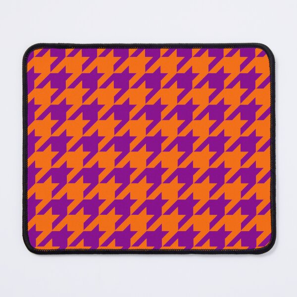Item preview, Orange Purple Houndstooth Check Pattern Design designed and sold by PatternTitan.