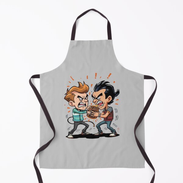 Item preview, Heated Rivalry – Cartoon Face-Off Illustration designed and sold by EcoArtTees.