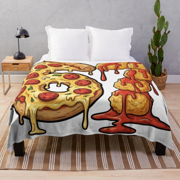 Item preview, 67 Dripping Pizza Nuggets - Funny Fast Food T-Shirt Design designed and sold by Sofialaamarita1.