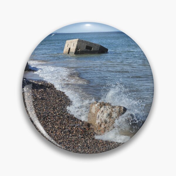 Item preview, A part submerged WW2 pillbox near Garmouth, Moray, Scotland designed and sold by Richard Flint.