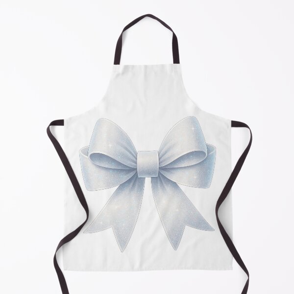 Item preview, White Glittery Bow with Sparkle Effects designed and sold by ArtfulWeave.