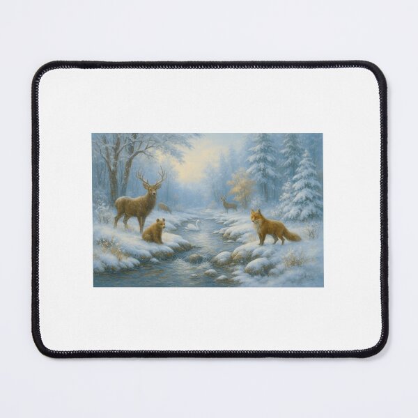 Item preview, Animais Selvagens no Inverno designed and sold by Leonornature.