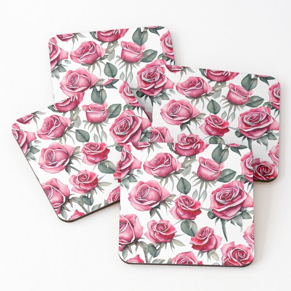 Item preview, Gorgeous Pink Roses Pattern Decor designed and sold by Clara Fruggeri.