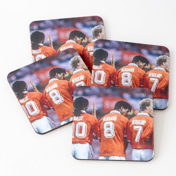 Item preview, The Dutch Trio. Ruud Gullit, Frank Rijkaard and Dennis Bergkamp for Netherlands national team. designed and sold by NIKI1105.