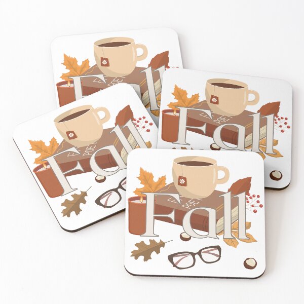 Item preview, Cozy Fall Vibes – Autumn And Book Design designed and sold by Toph & Mea Shop.