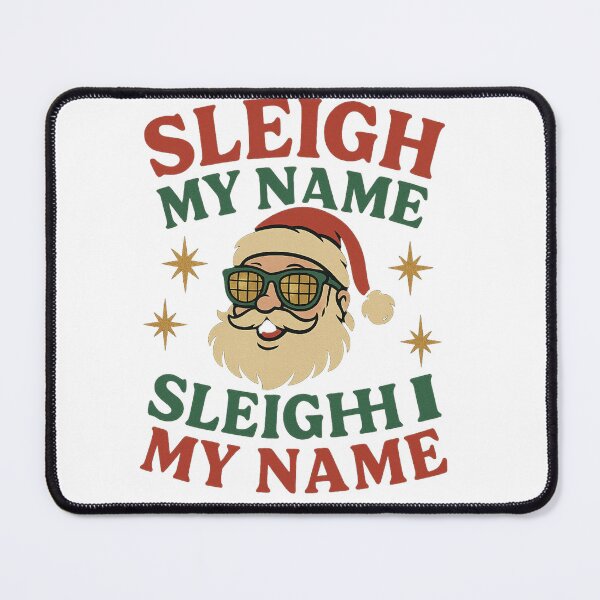 Item preview, Sleigh My Name –  Holiday Humor Tee designed and sold by Zion by Carvalho.