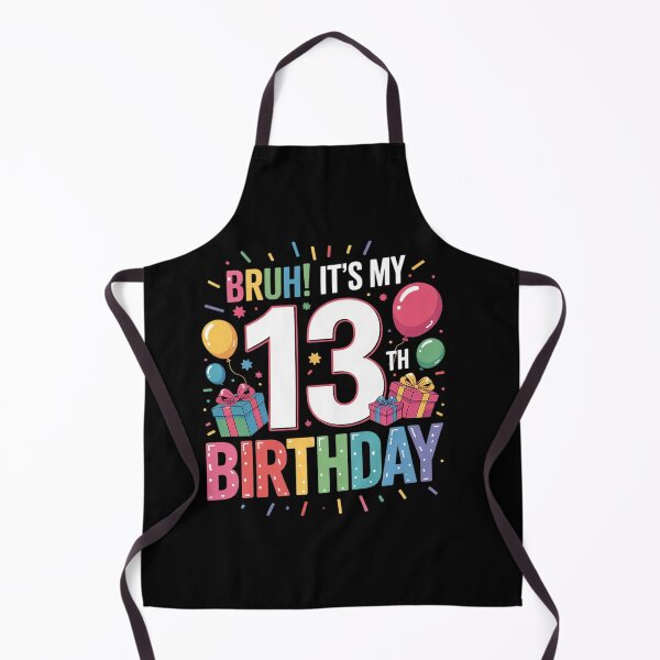 Item preview, Bruh It's My 13th Birthday 13 Happy Birthday Boys or Girls designed and sold by KonstanKoraner.