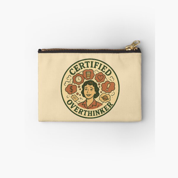 Item preview, Certified Overthinker designed and sold by DesignShopAD.