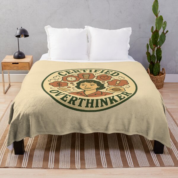 Item preview, Certified Overthinker designed and sold by DesignShopAD.