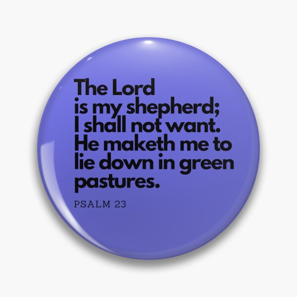 Item preview, Bible Quotes: The Lord is my shepherd Inspirational Quotes, Daily Quotes  designed and sold by Animals, Nature & Landscapes.