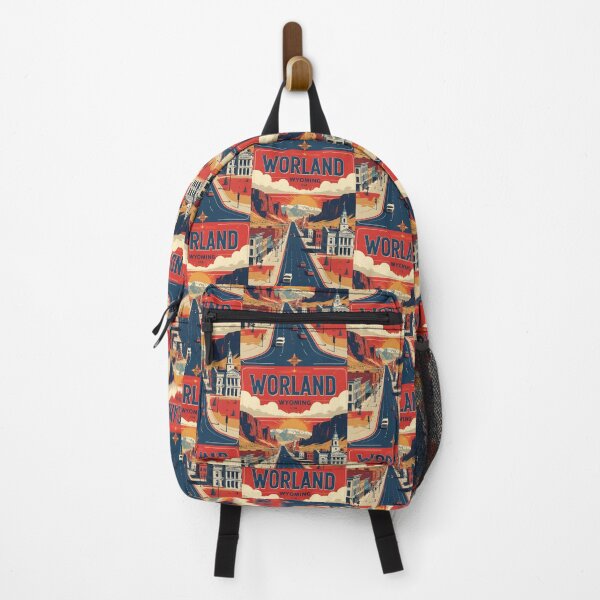 Item preview, Worland Wyoming 1950s USA Vintage Travel Tourism designed and sold by TravelersGems.