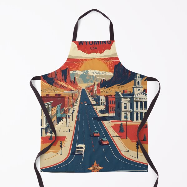 Item preview, Worland Wyoming 1950s USA Vintage Travel Tourism designed and sold by TravelersGems.