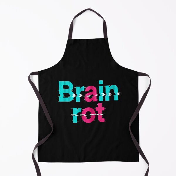 Item preview, Brain Rot Glitch Art designed and sold by LuckCraftStudio.