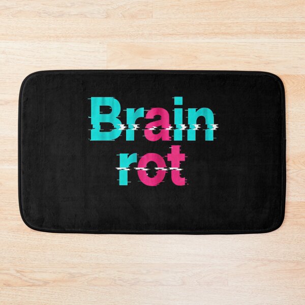 Item preview, Brain Rot Glitch Art designed and sold by LuckCraftStudio.