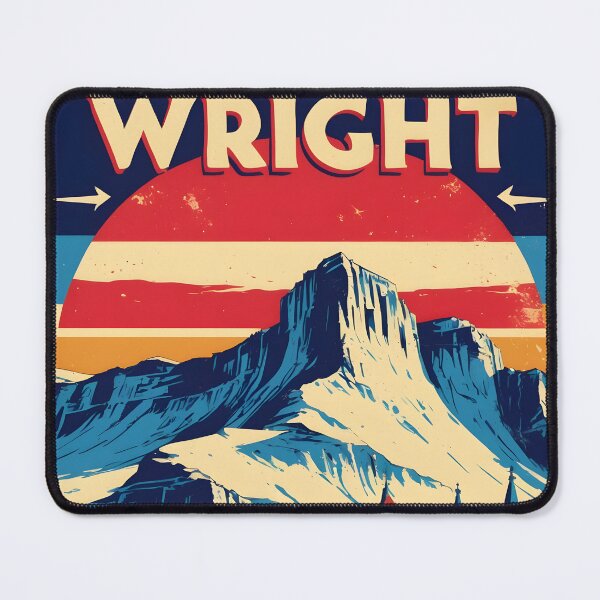 Item preview, Wright Wyoming 1950s USA Vintage Travel Tourism designed and sold by TravelersGems.