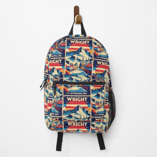 Item preview, Wright Wyoming 1950s USA Vintage Travel Tourism designed and sold by TravelersGems.