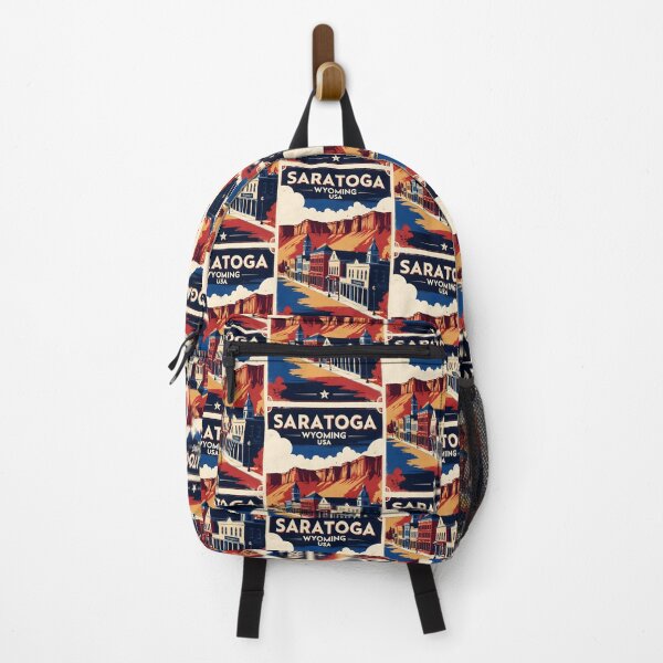Item preview, Saratoga Wyoming 1950s USA Vintage Travel Tourism designed and sold by TravelersGems.