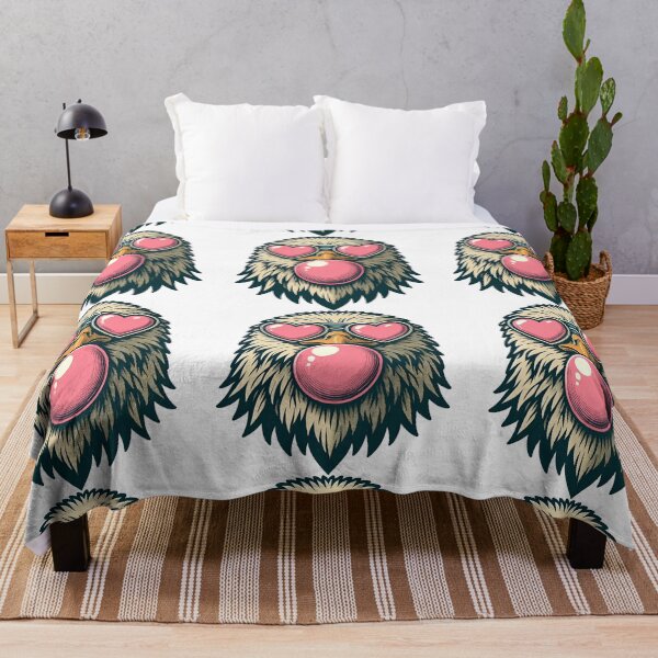 Item preview, Cool Eagle with Heart Glasses and Bubblegum designed and sold by ArtfulWeave.