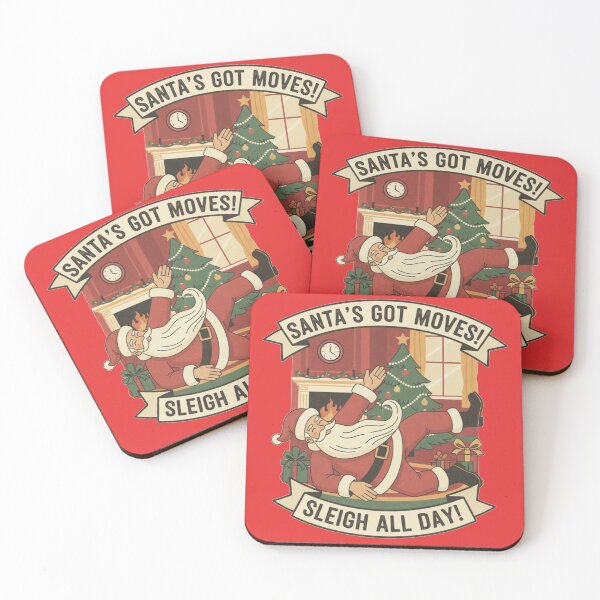 Item preview, Santa's Got Moves! Sleigh All Day christmas humor designed and sold by designwiss.