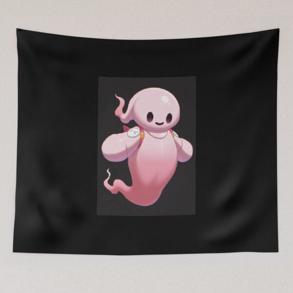 Item preview,  Pink Spirit – Adorable Halloween Ghost designed and sold by UniqueArtsOnly.