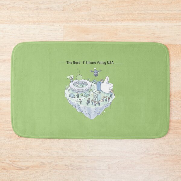 Item preview, The Best of Silicon Valley USA – 3D Funny Sketch , designed and sold by PaintMeWorld.