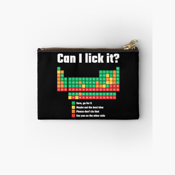 Item preview, Can I Lick It Periodic Table designed and sold by AniArtPL.