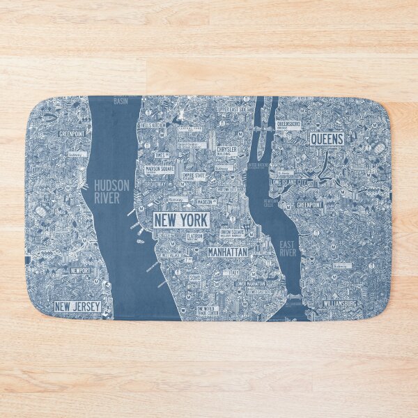 Item preview, New York city map designed and sold by oliver polanski.