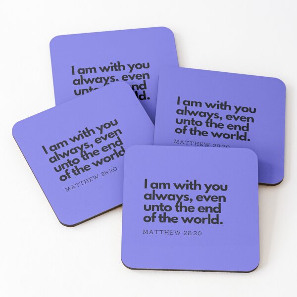 Item preview, Bible Quotes: I am always with you, Inspirational Quotes, Daily Quotes  designed and sold by Animals, Nature & Landscapes.