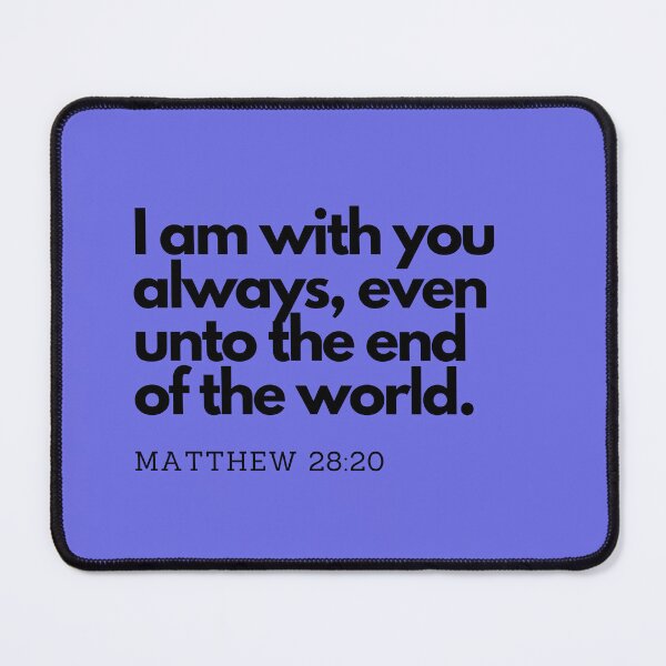 Item preview, Bible Quotes: I am always with you, Inspirational Quotes, Daily Quotes designed and sold by Animals, Nature & Landscapes.