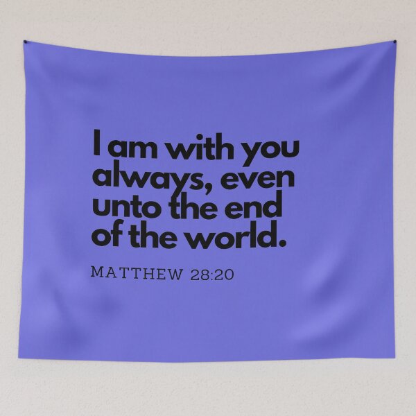 Item preview, Bible Quotes: I am always with you, Inspirational Quotes, Daily Quotes  designed and sold by Animals, Nature & Landscapes.