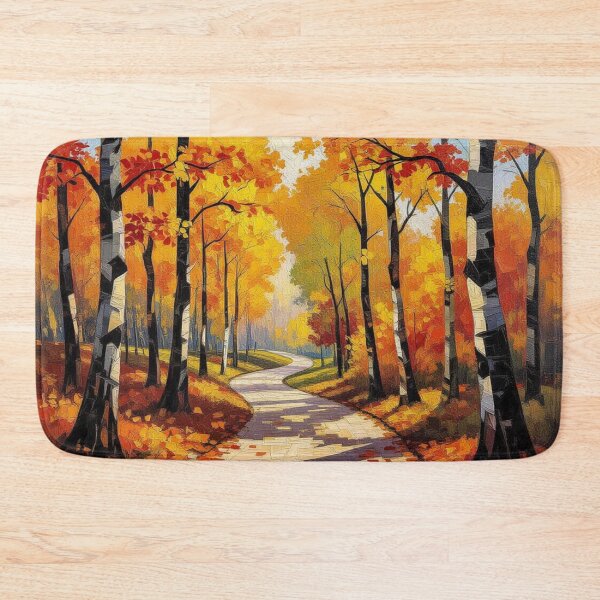 Item preview, Birch Whisper & Autumn Glow – a silent path through colors, light & nature’s gentle spirit designed and sold by FotoworldEdel.