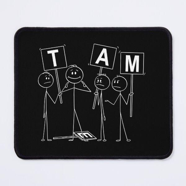 Item preview, Teamwork Missing "I" designed and sold by Khadigadesings.