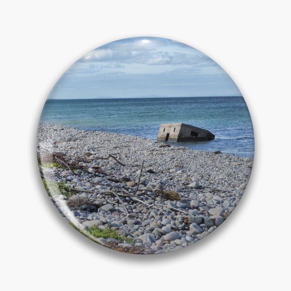 Item preview, Beach near Garmouth including WW2 pillbox, Scotland designed and sold by Richard Flint.
