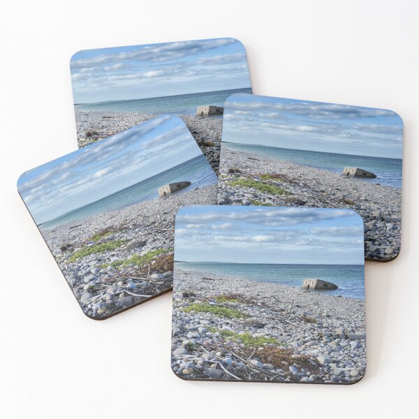 Item preview, Beach near Garmouth including WW2 pillbox, Scotland designed and sold by Richard Flint.