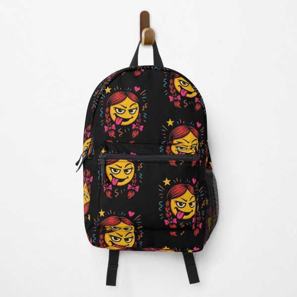 Item preview, Cheeky smiley with red braids designed and sold by Eric Nagel.