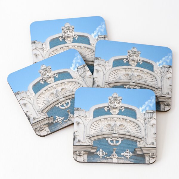 Item preview, A beautiful building in the Art Nouveau style. designed and sold by DanRaizPhoto.