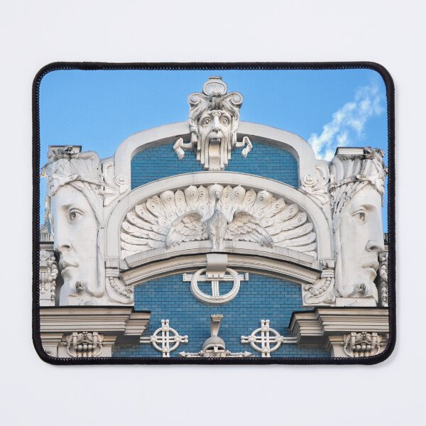 Item preview, A beautiful building in the Art Nouveau style. designed and sold by DanRaizPhoto.