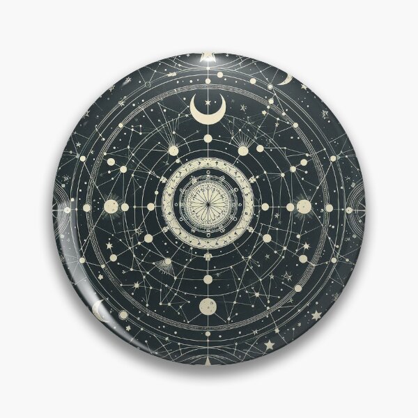 Item preview, Smart pattern of constellations and moon designed and sold by Silbays.