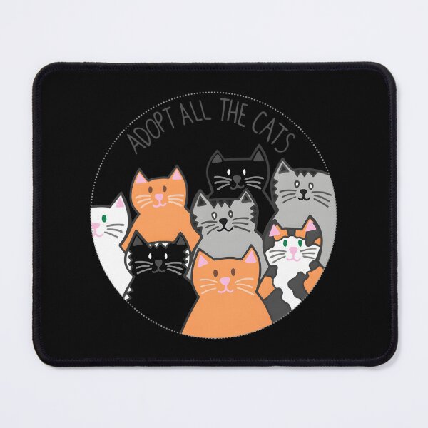 Item preview, Adopt All The Cats designed and sold by ThiagoRochaLima.