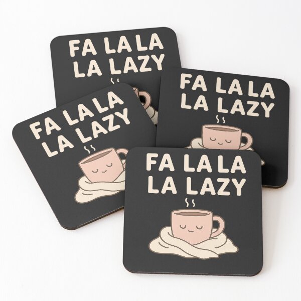 Item preview, Fa La La La Lazy – Comfy Holiday Mood designed and sold by Zion by Carvalho.