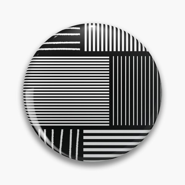 Item preview, Minimalist White Lines Black designed and sold by Jeallan Designs.